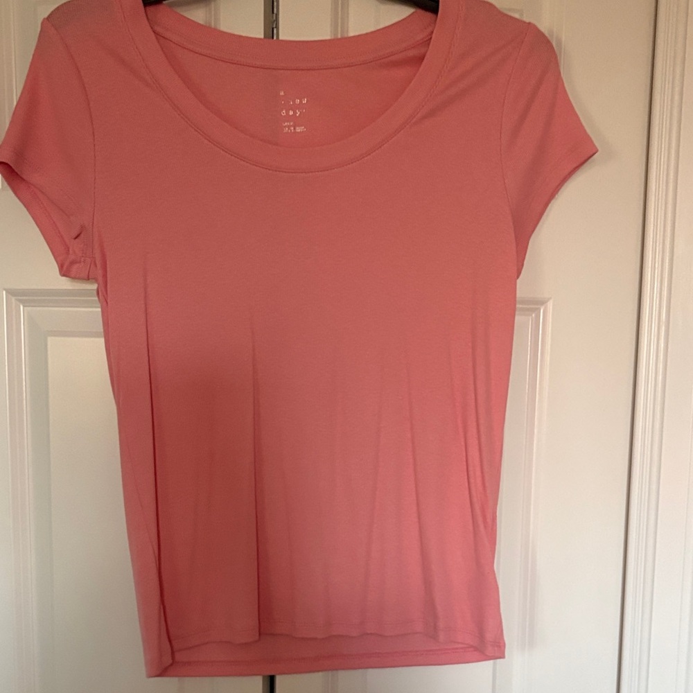 a new day Blush Pink Short Sleeve Tee